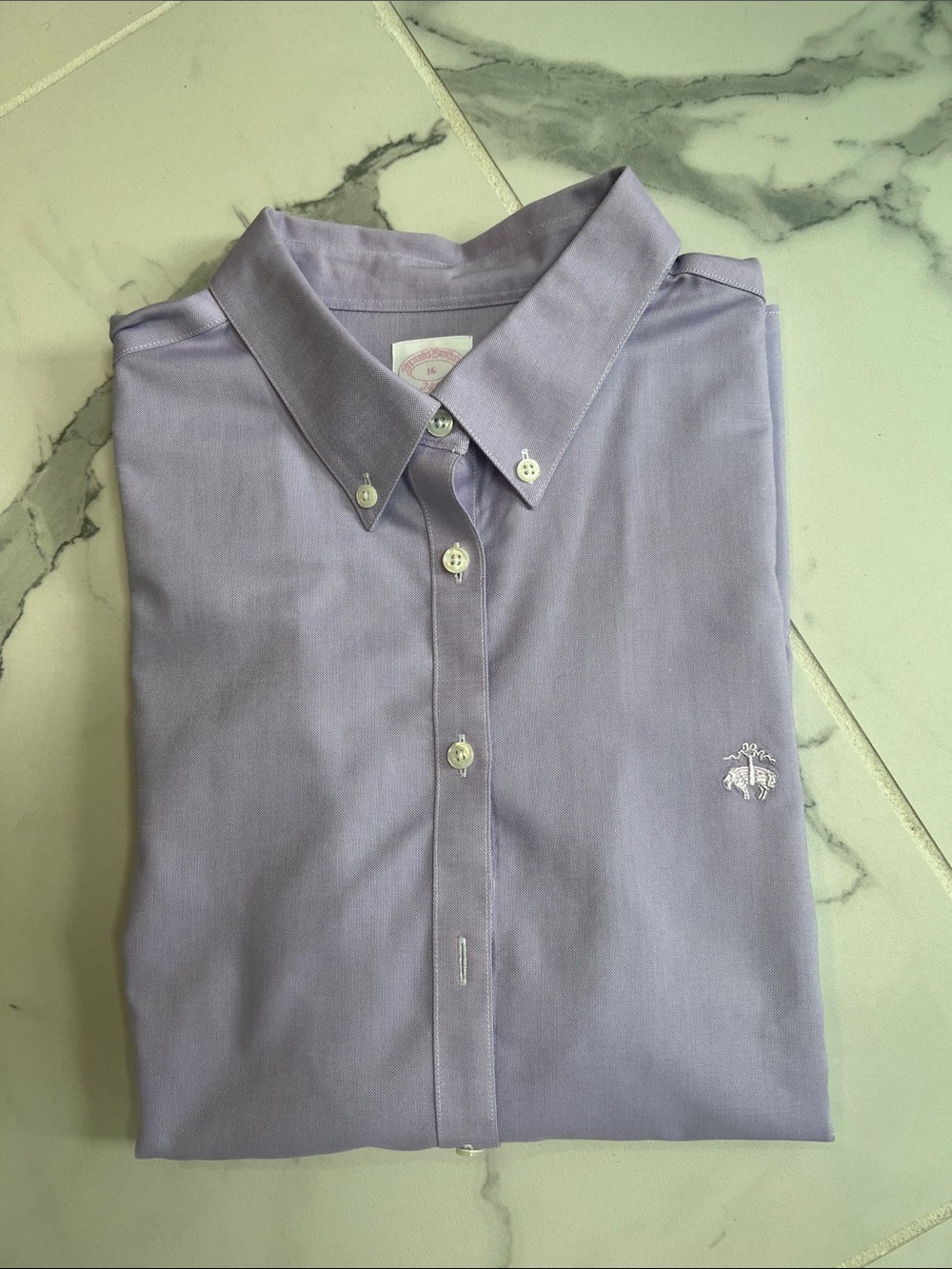 EUC Light purple Brooks brother women’s button-down